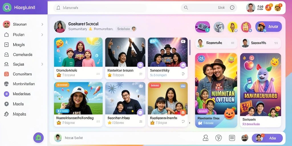 Tampilan level awal yang menarik dan mudah dimengerti.