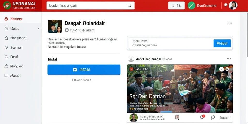 Tampilan antarmuka utama SL777 yang menarik.